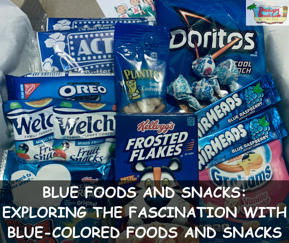 Blue Foods and Snacks