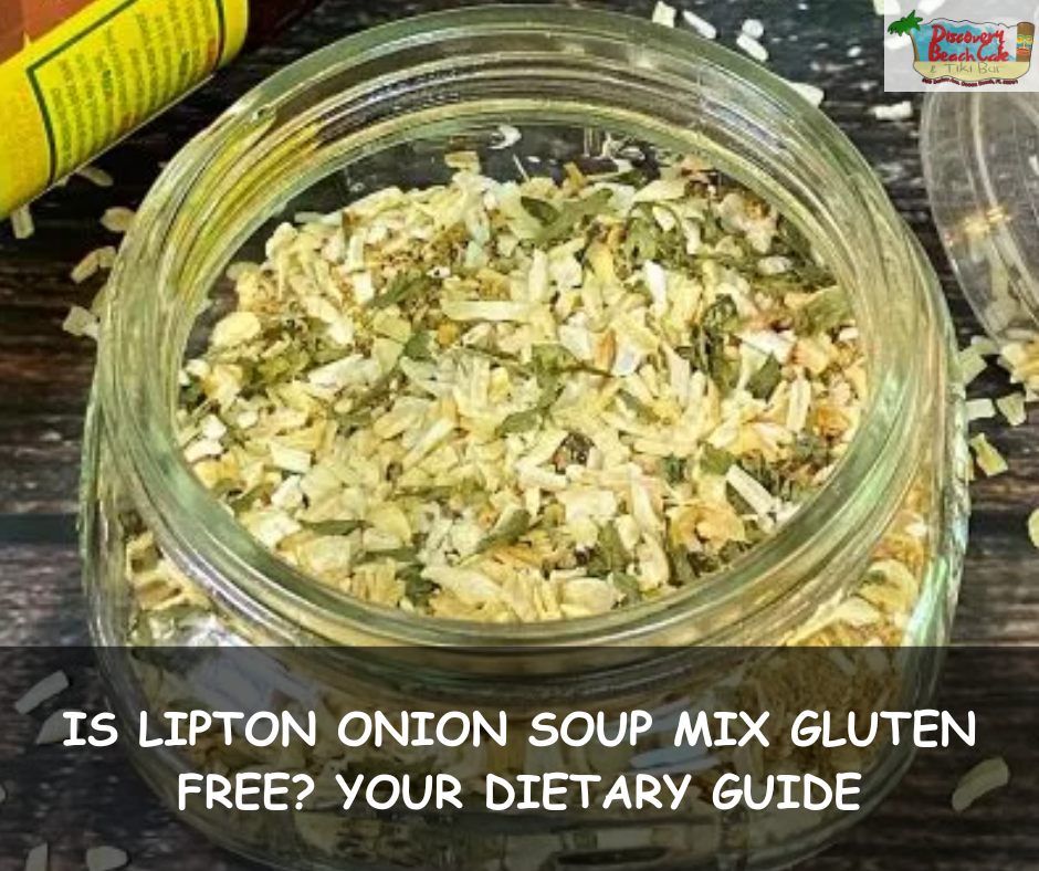 Is Lipton Onion Soup Mix Gluten Free?